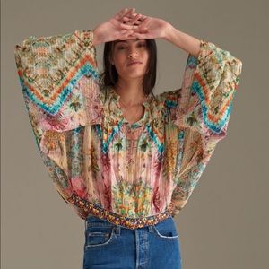 2x Host Pick NWT Anthropologie Cheryl Buttondown